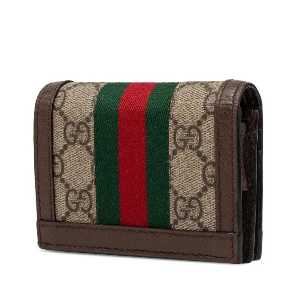 Gucci Ophidia GG Supreme Short Wallet
